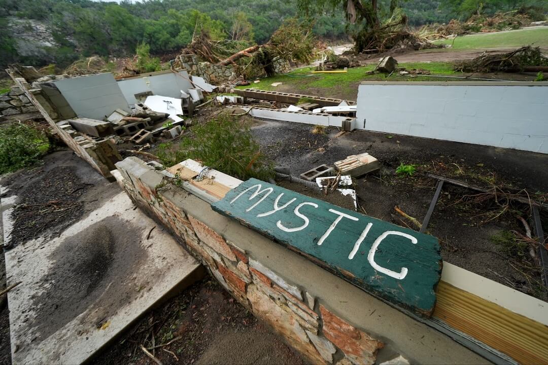 AP_CorpComm's tweet card. From Texas floods to California fires to Florida hurricanes, officials and journalists struggle with tallying casualties.