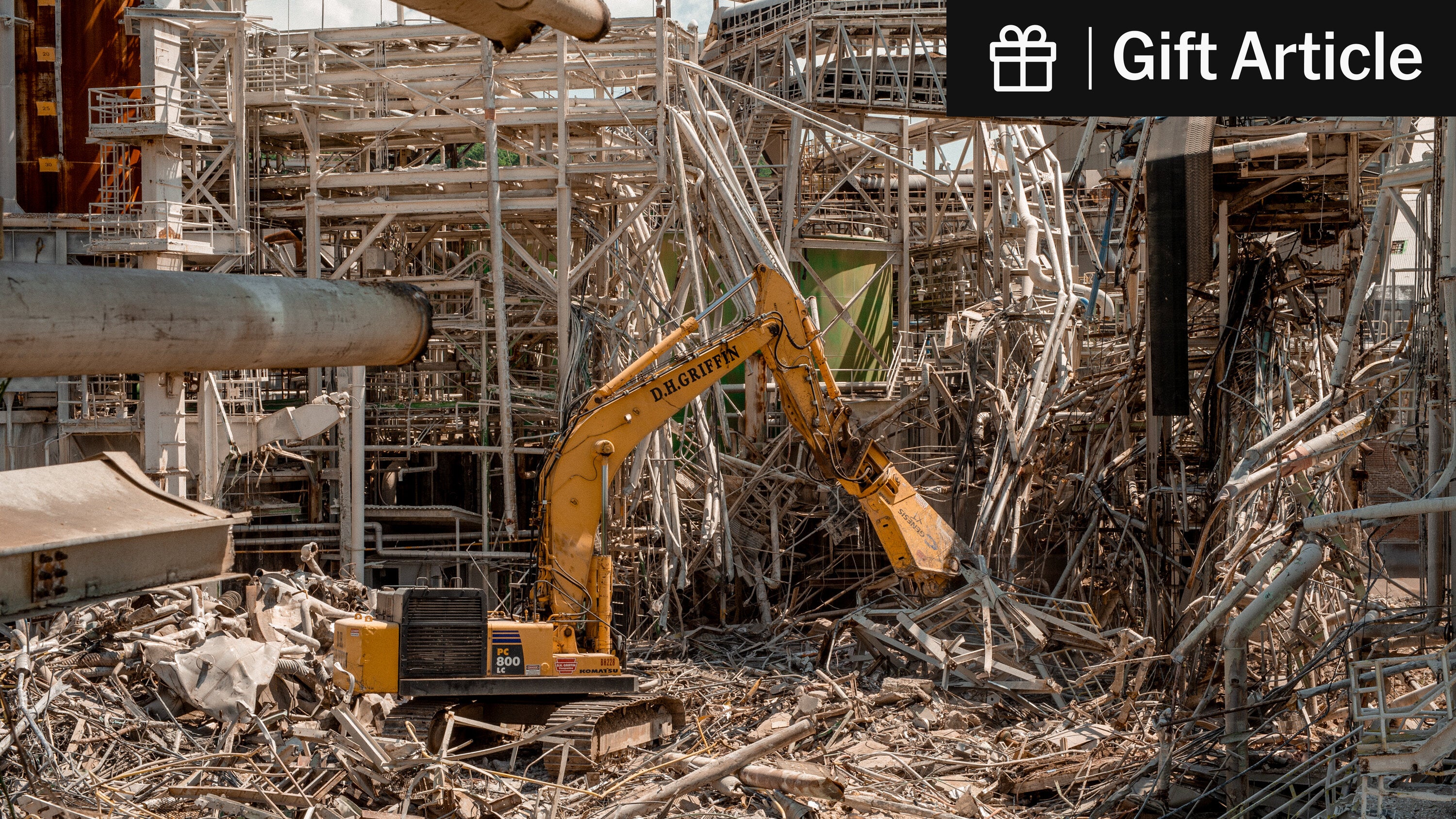 emmabgo's tweet card. Locals in Canton, N.C., are trying to figure out what’s next after losing the thing that gave them an identity: their beloved, stinky paper mill.