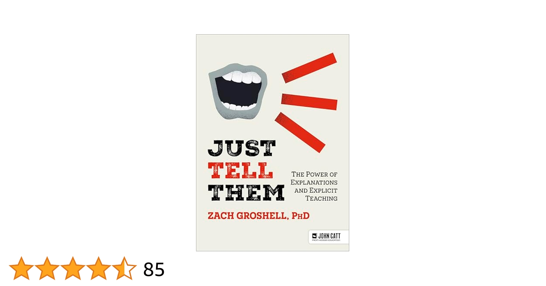 MrZachG's tweet card. This book reaffirms the enduring importance of effective explanations at a time when "teacher talk" is often undervalued. Drawing on the science of learning, Zach Groshell explores essential techni...