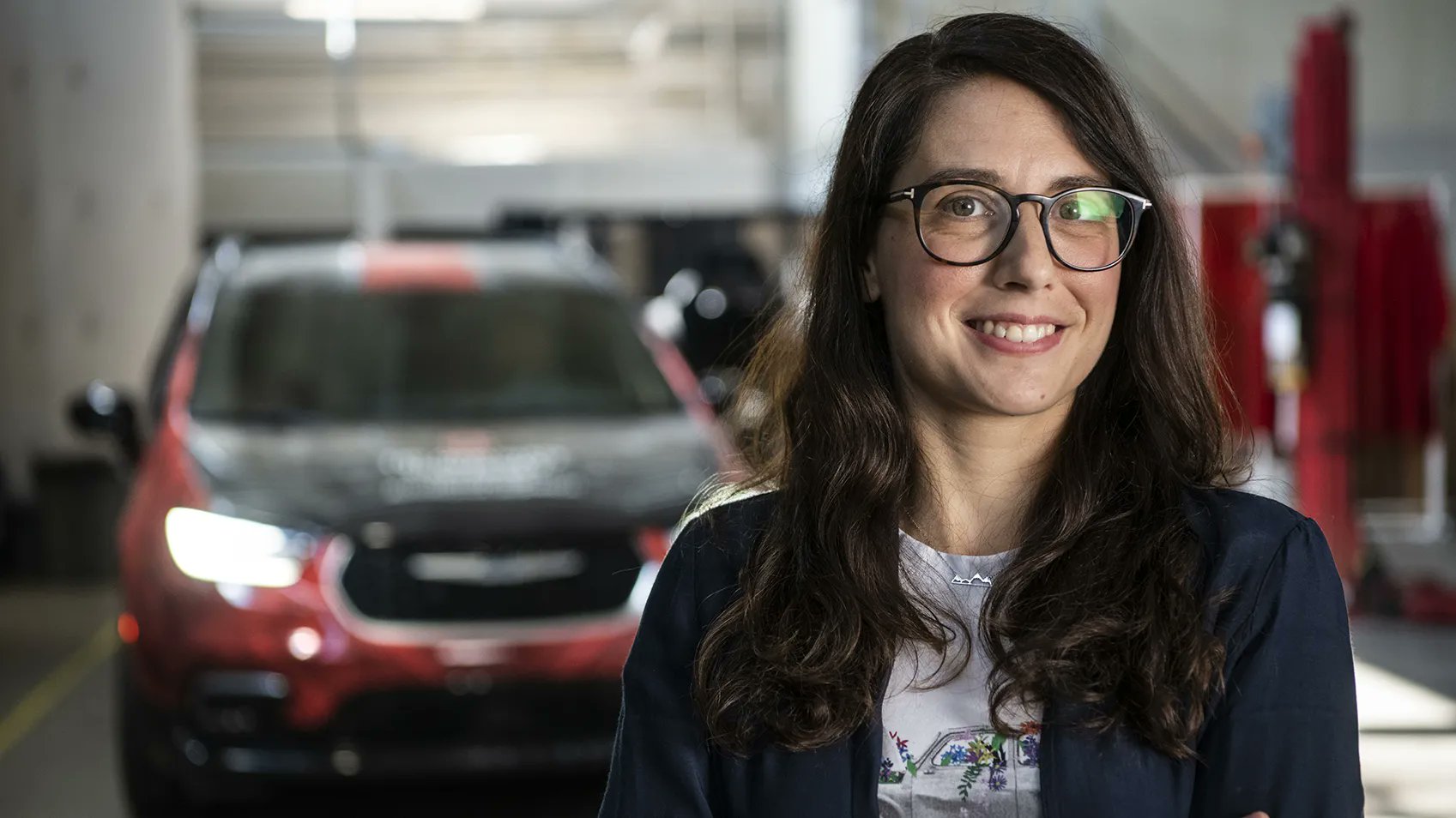 OSUengineering's tweet card. Assistant Professor Stephanie Stockar ’12 MS, ’13 PhD discusses where we stand, and where we’re headed, with electric vehicles.