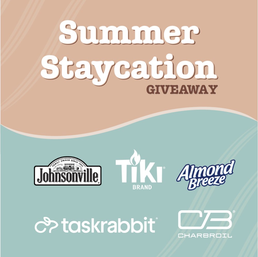 DavesSweeps's tweet card. Make this summer unforgettable with the ultimate Staycation setup!Enter to win a TIKI® Brand Patio Smokeless Fire Pit, a Charbroil® 4 Burner Performance Series Gas Grill, a $500 Taskrabbit Credit,...