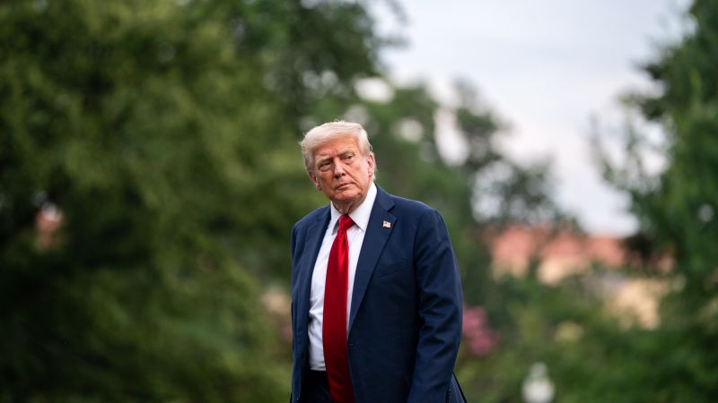 CNNPolitics's tweet card. President Donald Trump on Monday laid out a pair of steps intended to pressure Russia to end its war in Ukraine, including funneling new weapons to Kyiv and threatening economic punishment on Moscow...