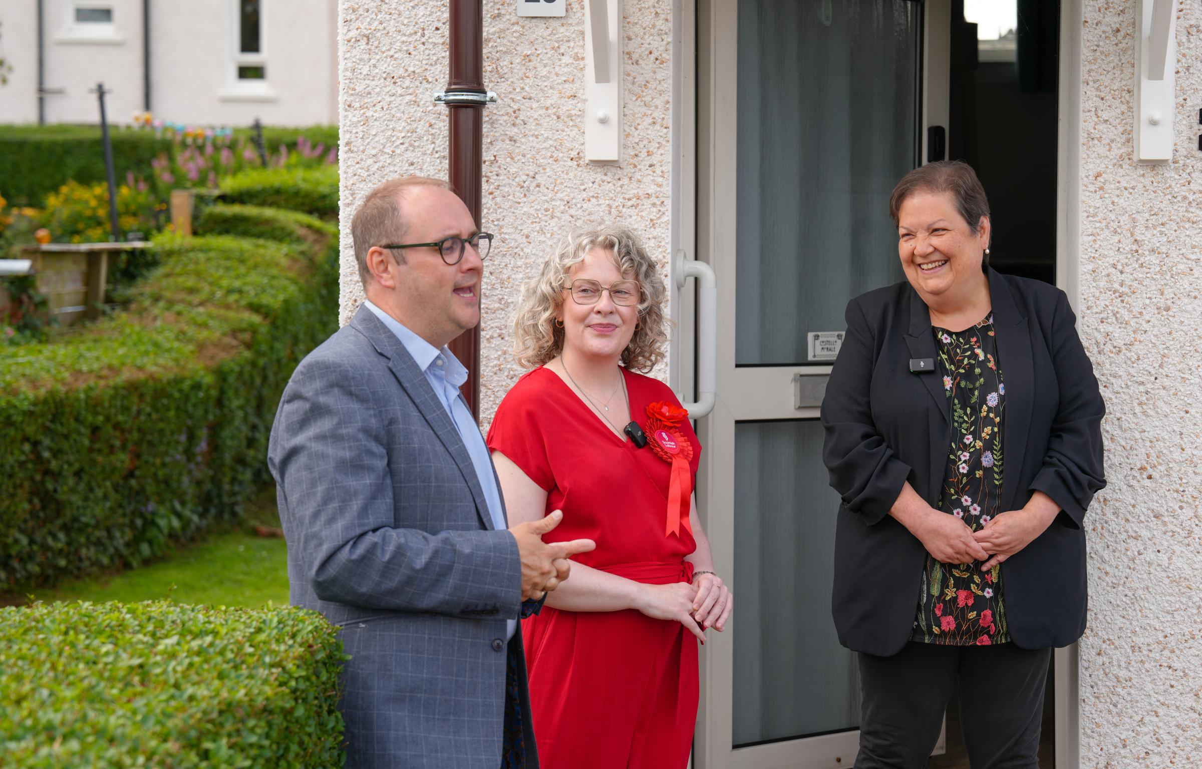 jackiebmsp's tweet card. Scottish Labour’s deputy leader Jackie Baillie joined a council by-election candidate outside her family home for her official campaign launch…