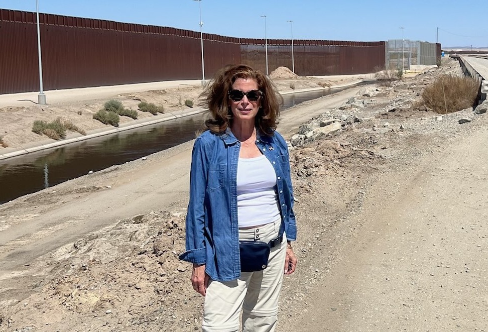 joeymdfox's tweet card. Just three months after launching her second run for New Jersey’s 5th congressional district, GOP congressional candidate Mary Jo Guinchard is back out of