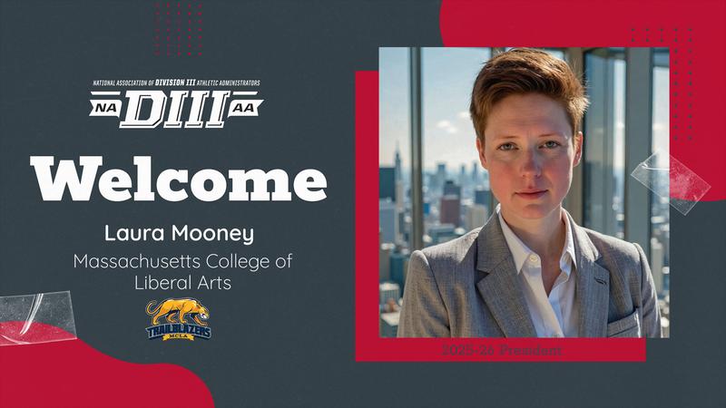 d3admins's tweet card. Welcome Laura Mooney, our 2025-26 NADIIIAA President!