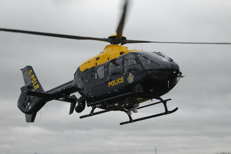 standardchester's tweet card. A HUGE police presence descended on a village in Cheshire to search for an escaped prisoner.