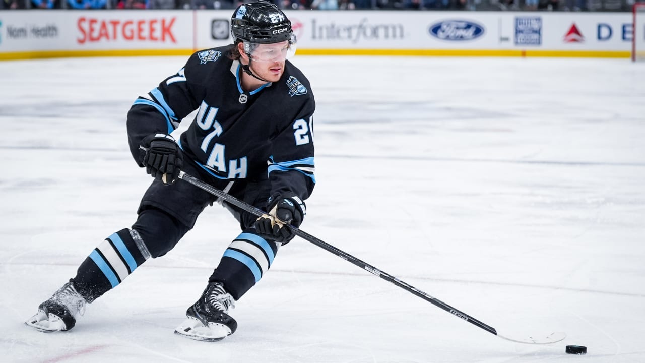 utahmammoth's tweet card. Take a look back at Barrett Hayton’s 2024-25 season