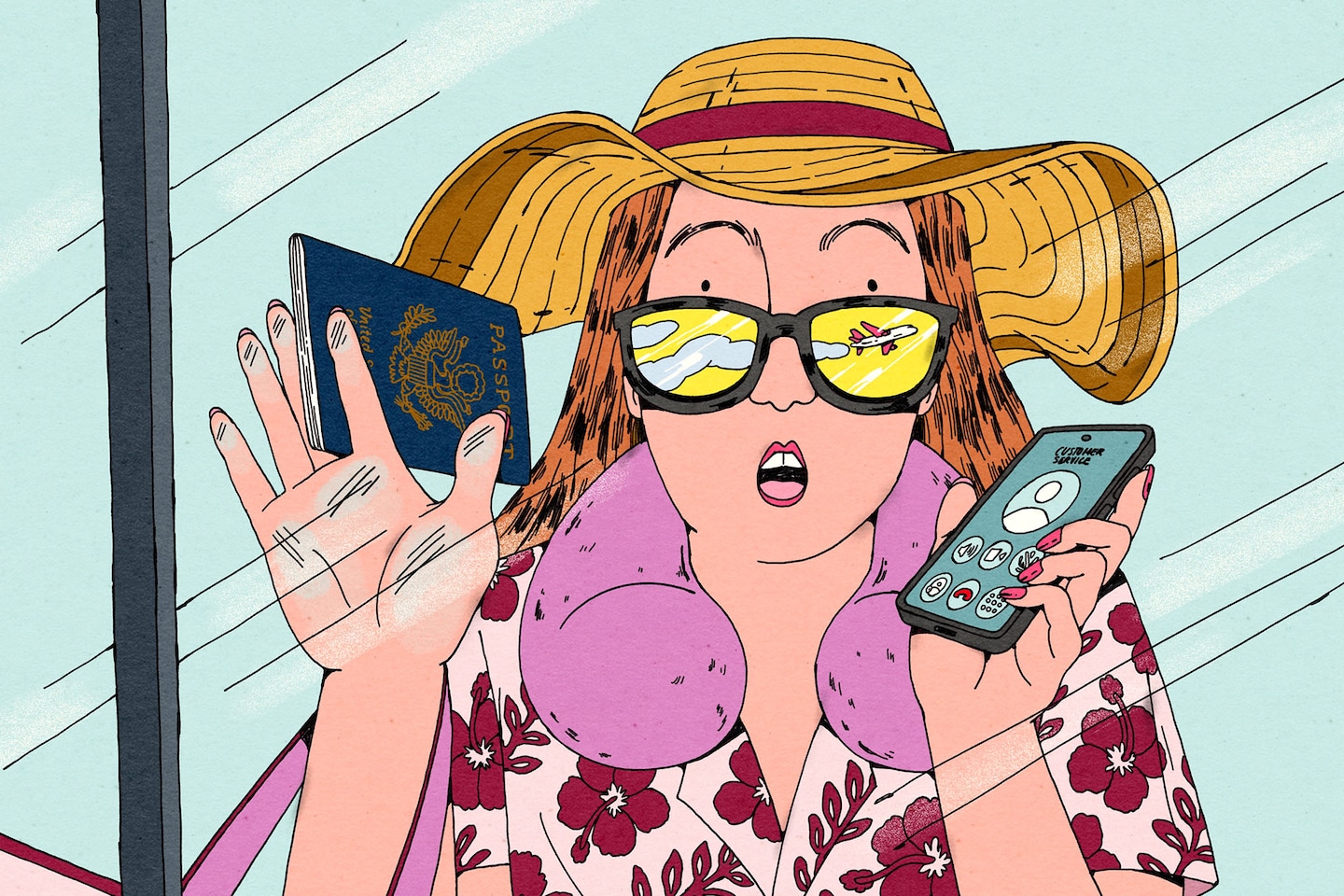 washingtonpost's tweet card. Airlines want you to make your connecting flight; here’s what to do if you can’t.