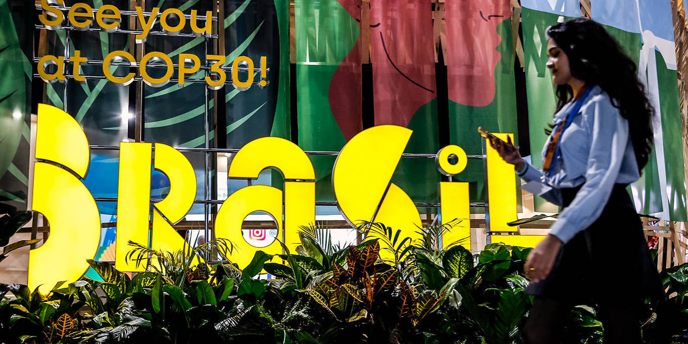 ProSyn's tweet card. Jacinda Ardern, Carlos Lopes and Laurence Tubiana praise the Brazilian presidency'’ Action Agenda, which focuses on implementing previous agreements.