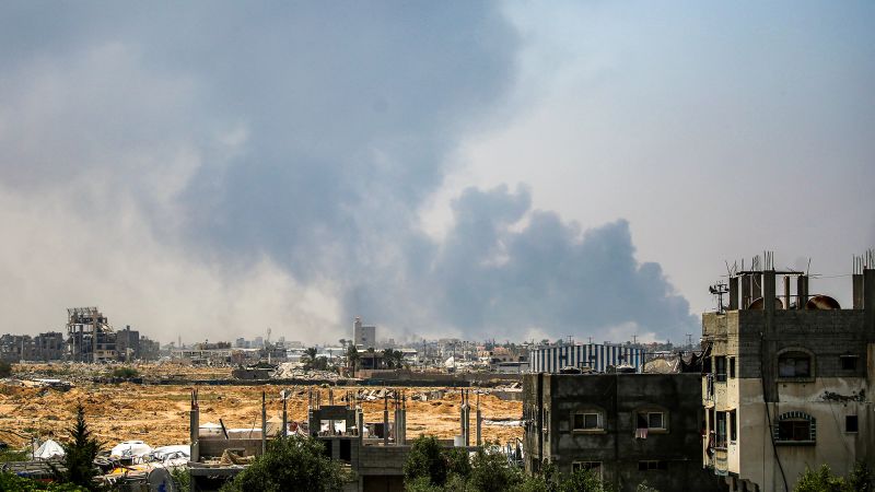AynReagan's tweet card. Israel launches a new ground offensive in the central Gazan city of Deir al-Balah for the first time since the war began.