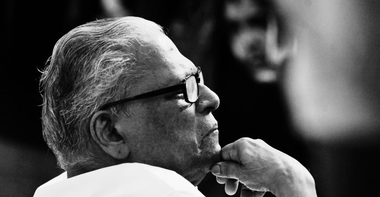 Dipankar_cpiml's tweet card. Velikkakathu Sankaran Achuthanandan, known by his initials VS, served as the Chief Minister of Kerala from 2006 to 2011 and was a prominent leader of the CPM for decades.
