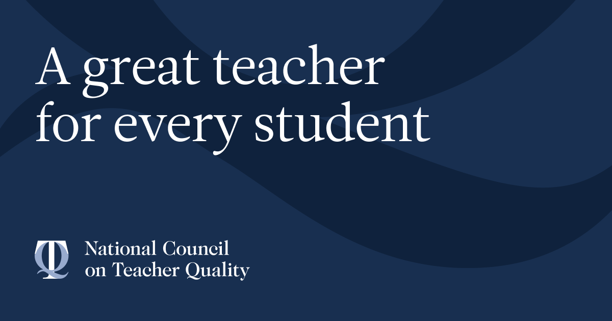 NCTQ's tweet card. Subscribe - National Council on Teacher Quality