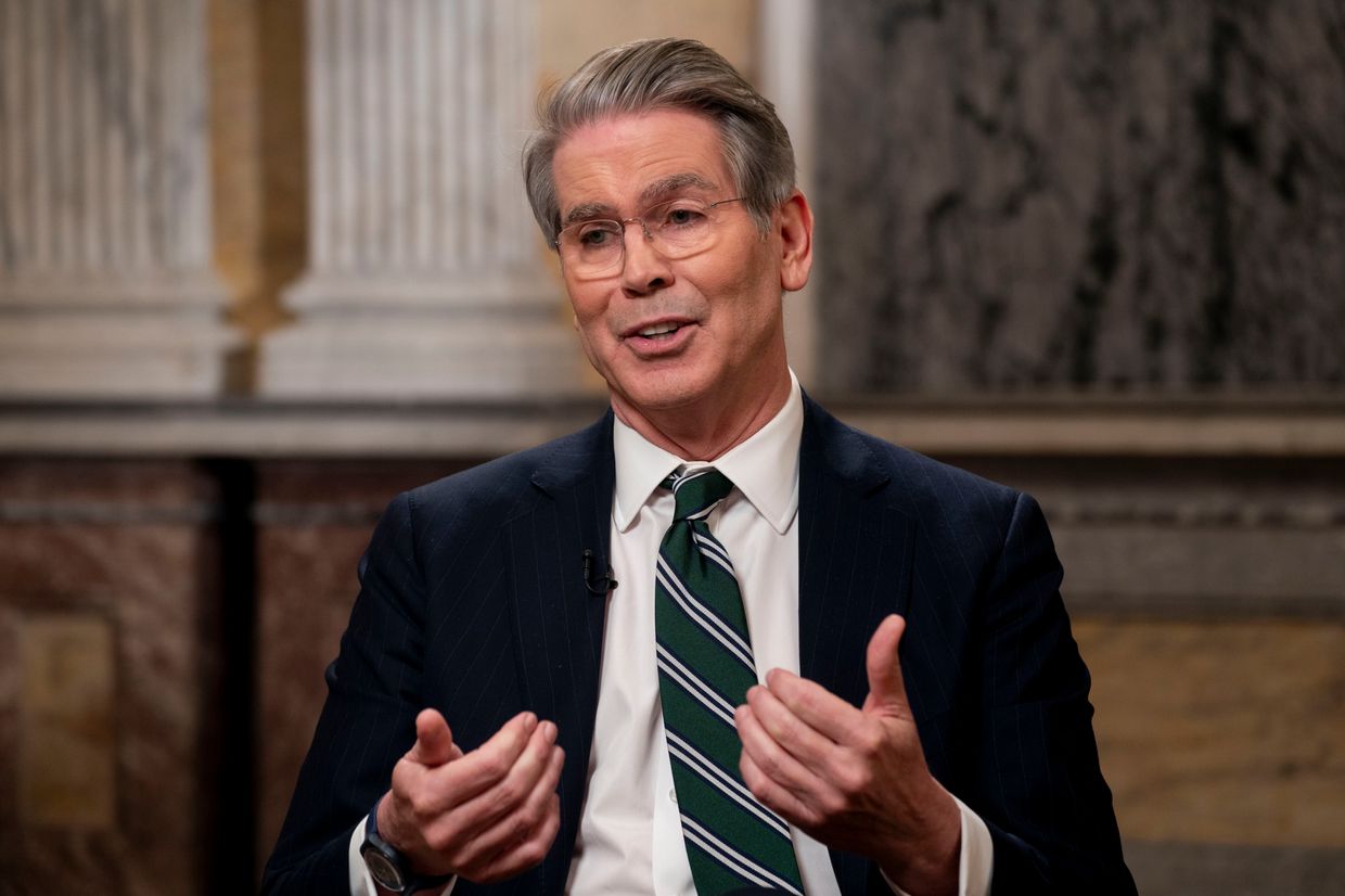 gbrew24's tweet card. "I urge our European allies, who have talked a big game, to follow us if we implement these secondary tariffs," U.S. Treasury Secretary Scott Bessent said.