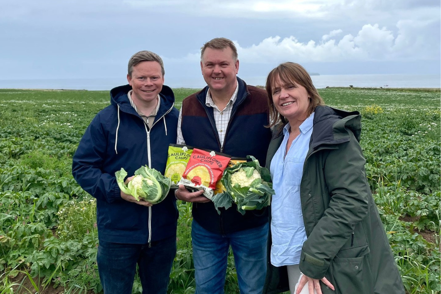 ScotNational's tweet card. A Fife snack brand, which started as a collective of 16 farming families in the east of Scotland, has announced a major deal with Tesco