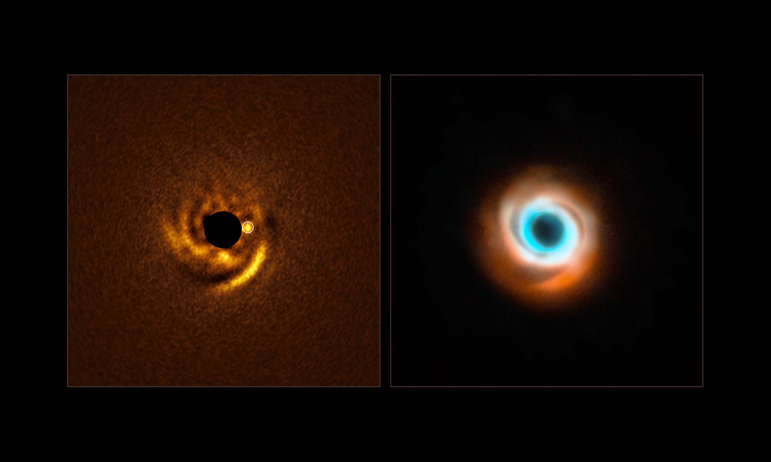 EarthDotCom's tweet card. Astronomers have discovered a bright signal, embedded deep in a young disc, that is likely young planet HD 135344B still gathering mass.
