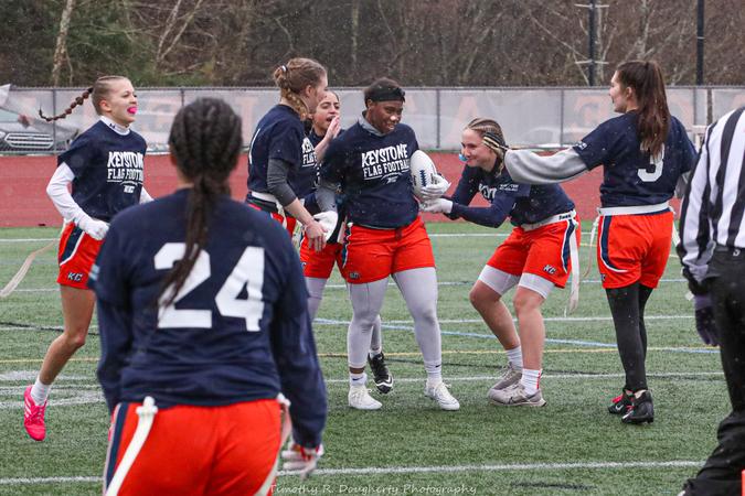 KCGiants's tweet card. LATHAM, N.Y. - The United East Conference is excited to announce that women's flag football will transition from club to varsity competition beginning in the 2025–26 academic year. This elevation...