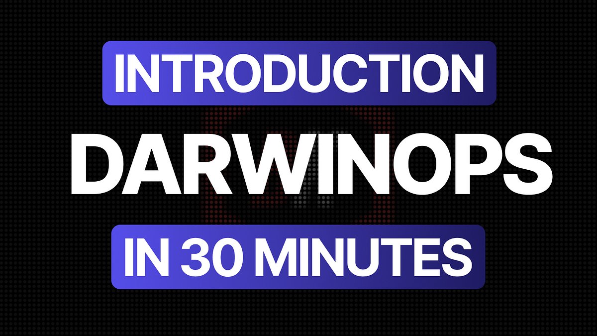 BallisKit's tweet card. You just received the email with DarwinOps — what should you do next? Short intro to MacOS security and DarwinOps for RedTeams.