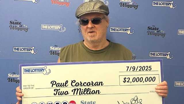 wyffnews4's tweet card. One lucky Massachusetts man bought two winning lottery tickets at two different stores, earning him a $2 million payday.