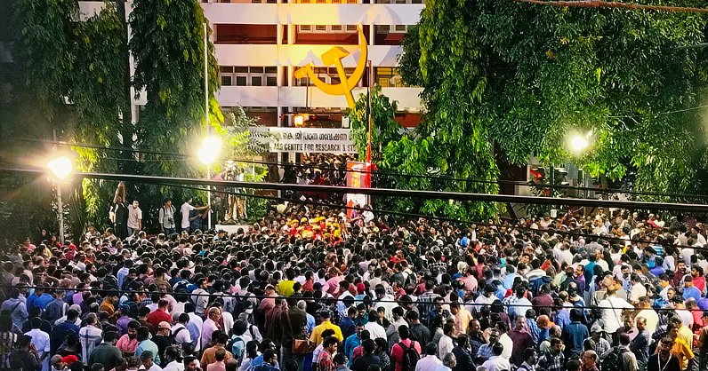 thekorahabraham's tweet card. Follow TNM's WhatsApp channel for news updates and story links.Even as the evening clouds turned dark, the sky didn’t open on Monday, July 21, when a