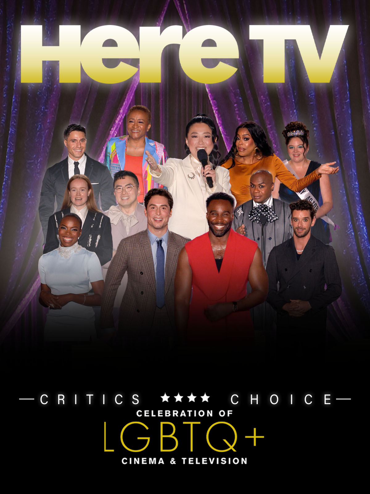 CriticsChoice's tweet card. Hosted by actress and comedian Sherry Cola, the Critics Choice Association's 2nd Annual Celebration of LGBTQ+ Cinema & Television honors outstanding achievements from the LGBTQ+ entertainment...