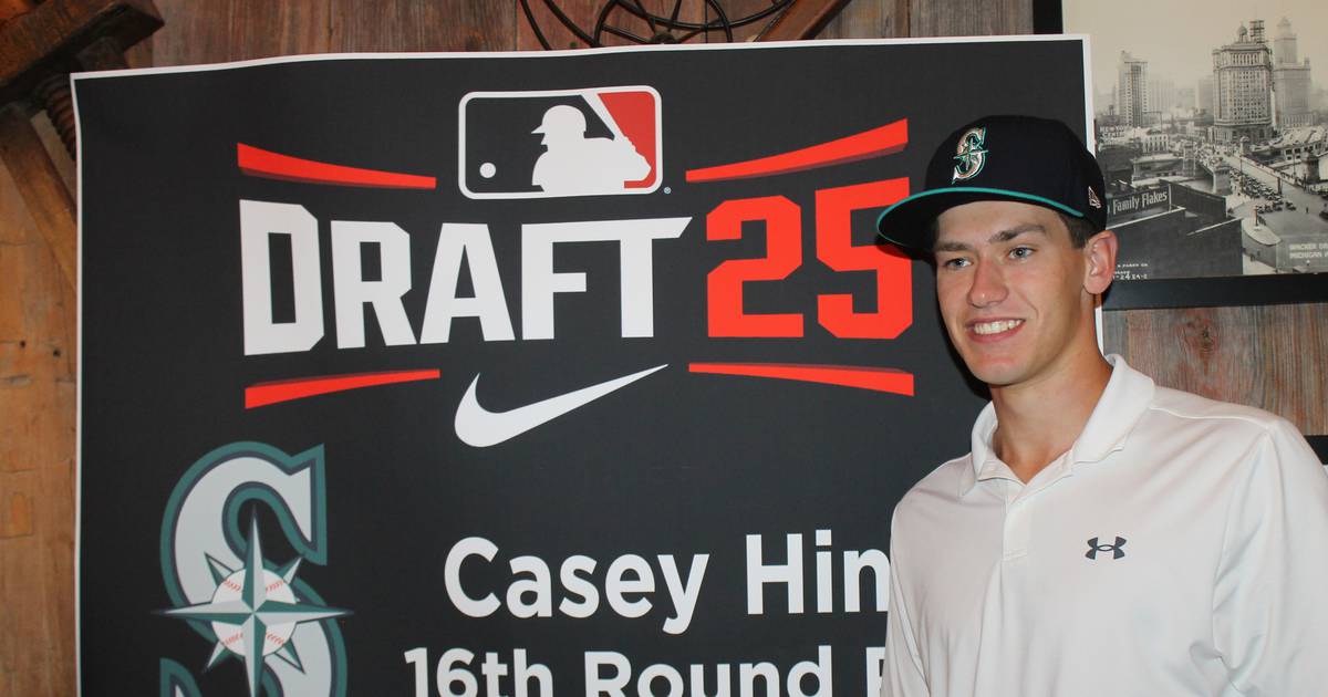 NWHPreps's tweet card. Casey Hintz realized a life-long dream when the Seattle Mariners selected him in the 16th round of last week's MLB draft. Hintz, who grew up in Crystal Lake and Lakewood, signed his first professio...