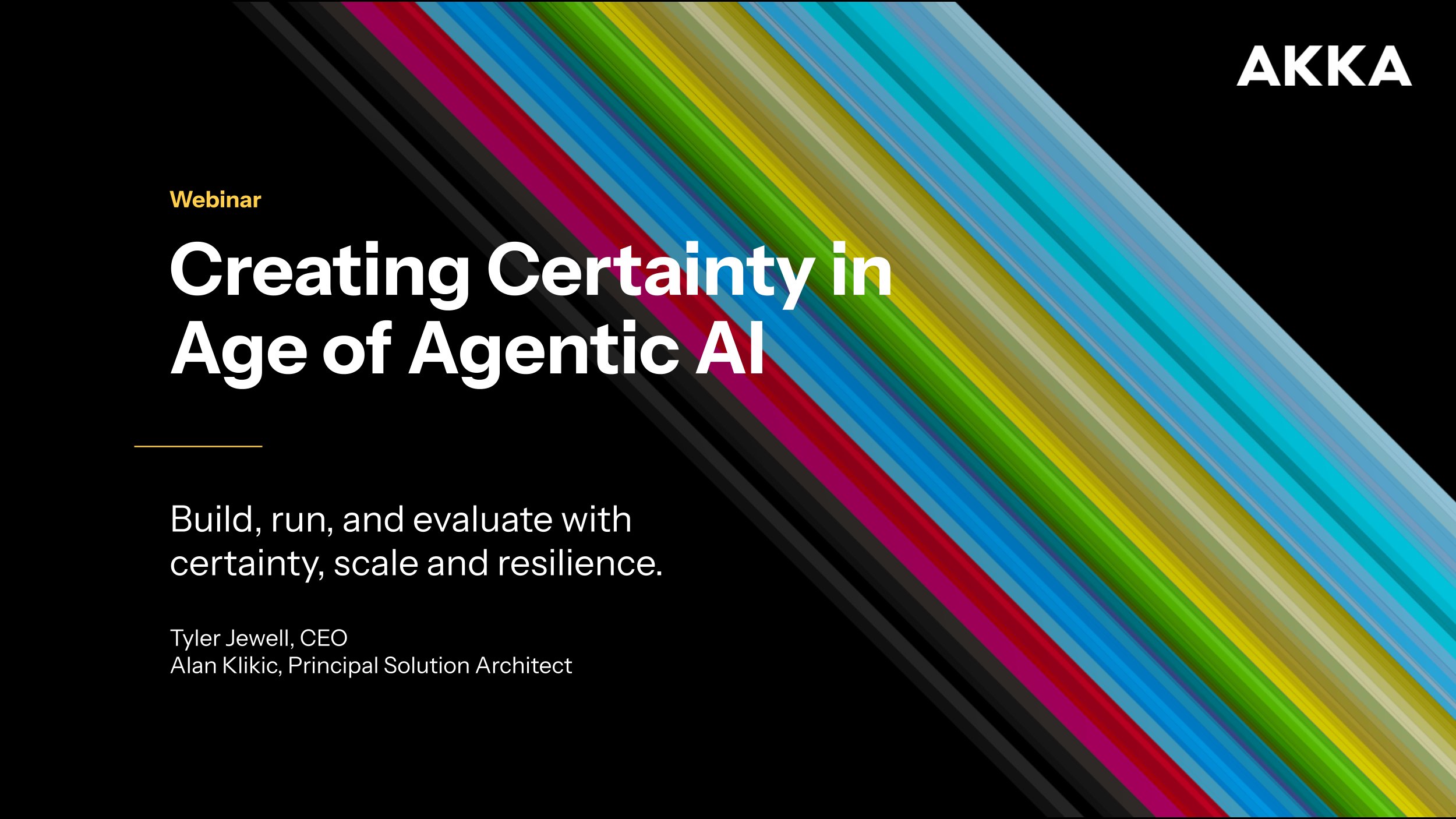 akka_io_'s tweet card. Explore what it takes to move from agent prototypes to fully operational agentic AI systems—faster and with greater enterprise confidence. The Akka team also shares new innovations designed to help...