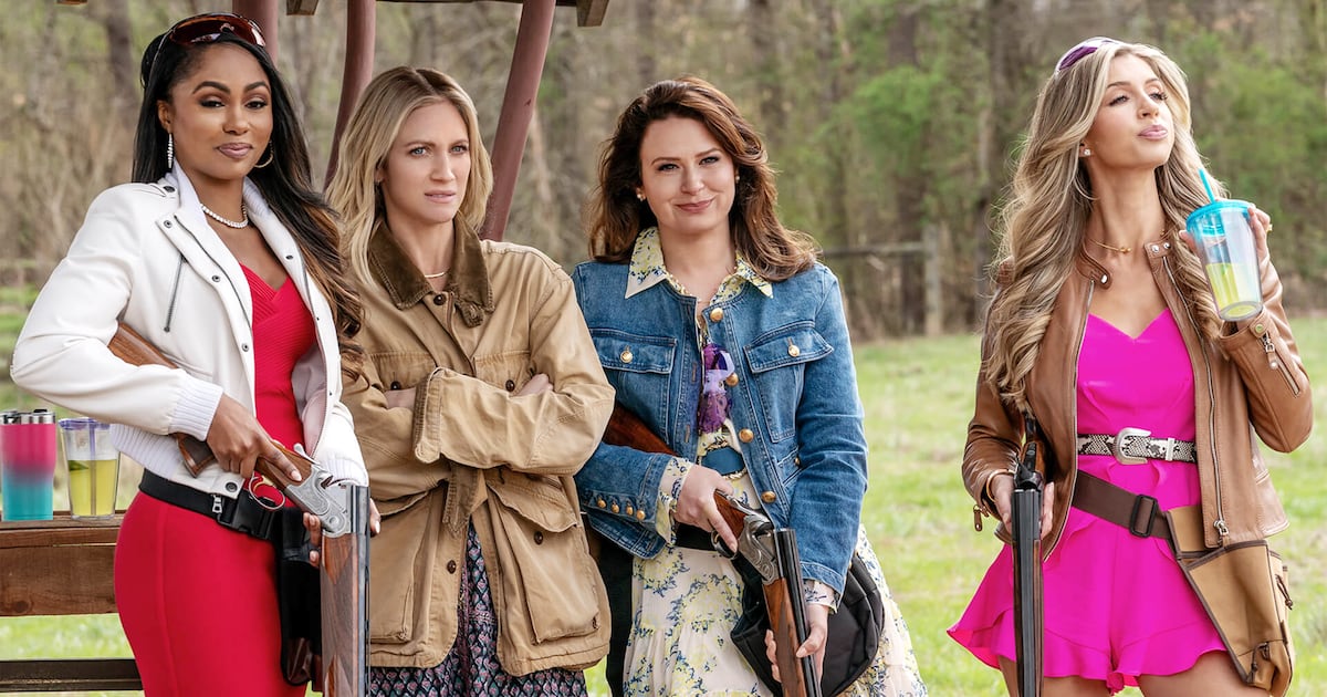 nschager's tweet card. “The Hunting Wives” brings the “Big Little Lies” murderous intrigue to Texas. Get ready to binge, y’all.