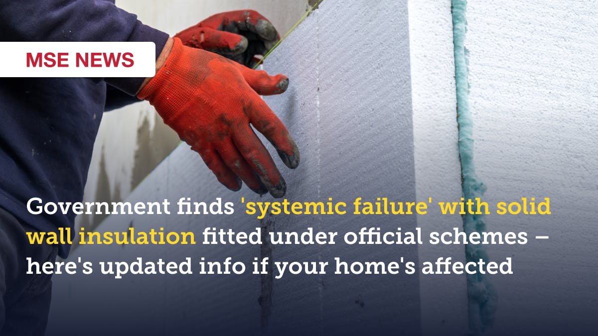 OrganisedPauper's tweet card. The Government has admitted energy-efficiency measures installed under its own schemes could be putting homes at risk of damp, mould and other serious issues. Martin Lewis' MoneySavingExpert.com...