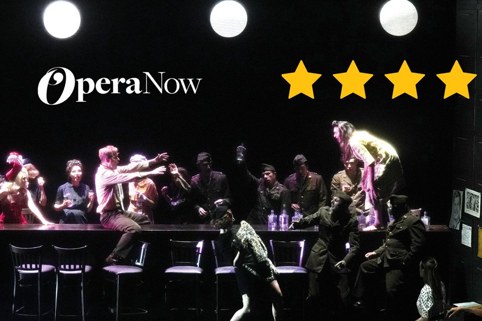 Operanow's tweet card. Voice Killer is the operatic equivalent of a true crime docudrama