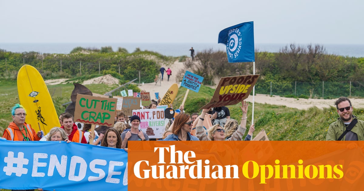 theguardianfeed's tweet card. A harder rain needs to fall on those responsible for the water crisis. Let Thames Water fail – it doesn’t deserve a bailout, says Guardian columnist Gaby Hinsliff