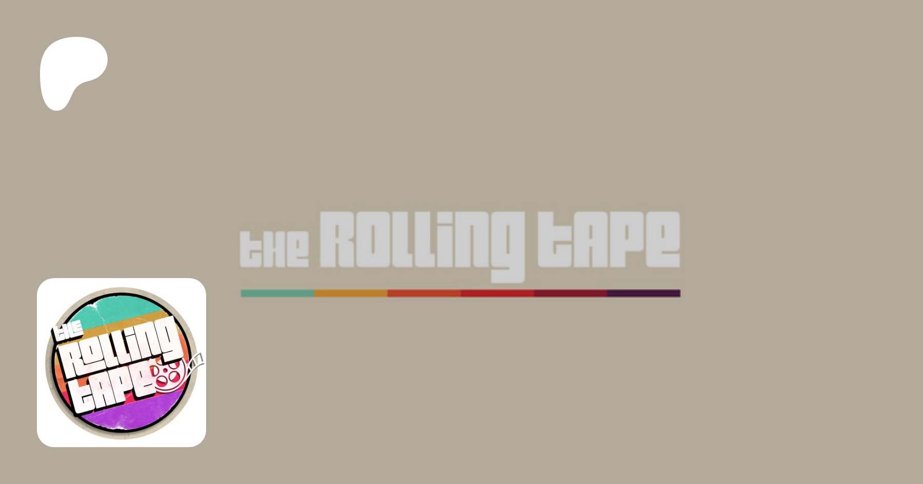 therollingtape's tweet card. The new voice of cinema.