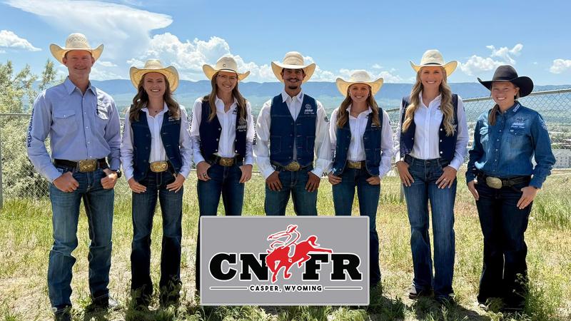 SWOSUAthletics's tweet card. CASPER, Wyo. – The 2024-25 SWOSU rodeo season came to a close over the weekend at the 2025 College National Finals. The SWOSU women's team, consisting of Hadley Teut, Cheyenne VandeStouwe, Chenoa...