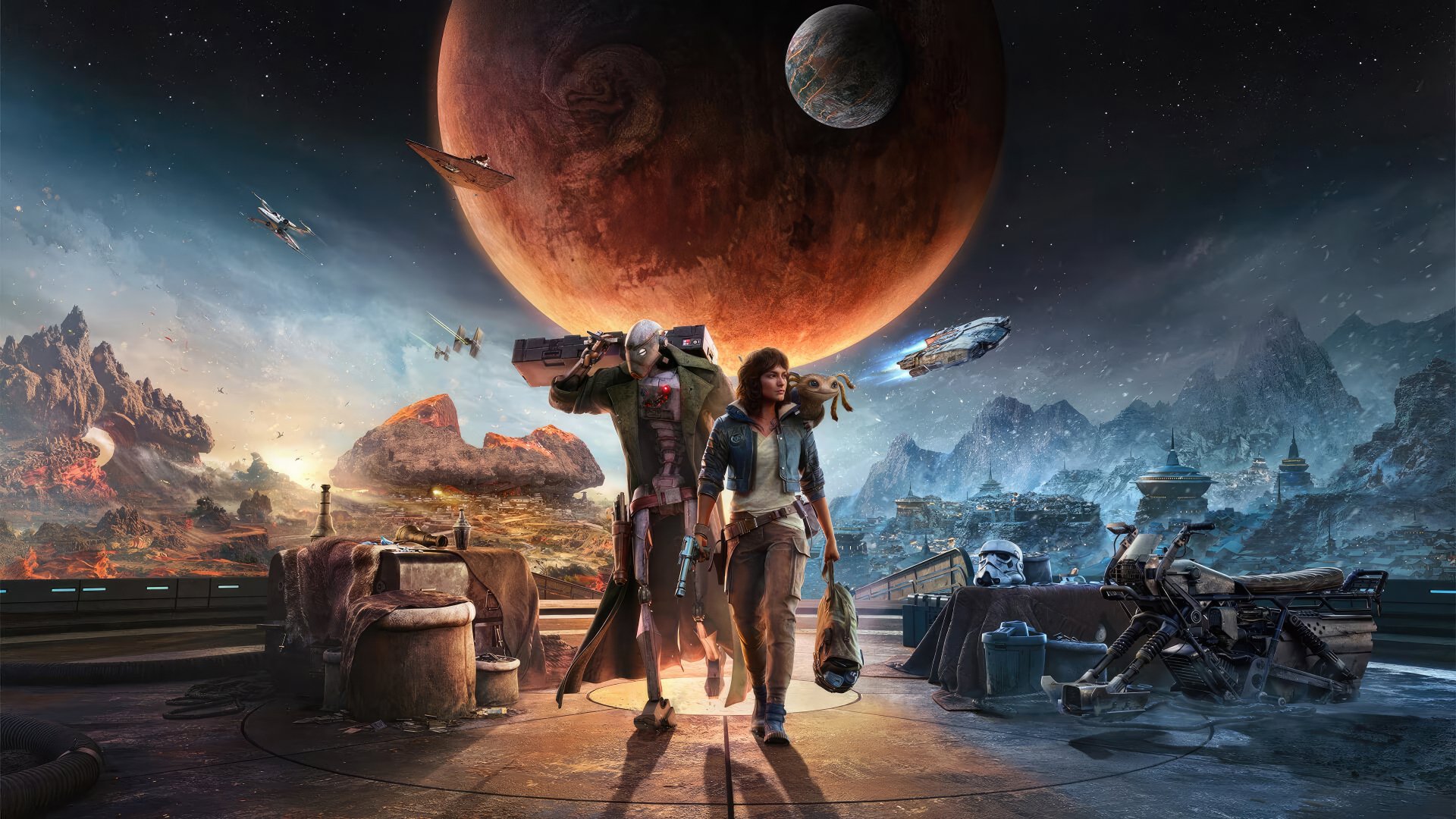 ReConectadosRC's tweet card. Yves Guillemot, CEO de Ubisoft, atribuyó la tibia recepción de Star Wars Outlaws al estado de la franquicia de George Lucas cuando...
