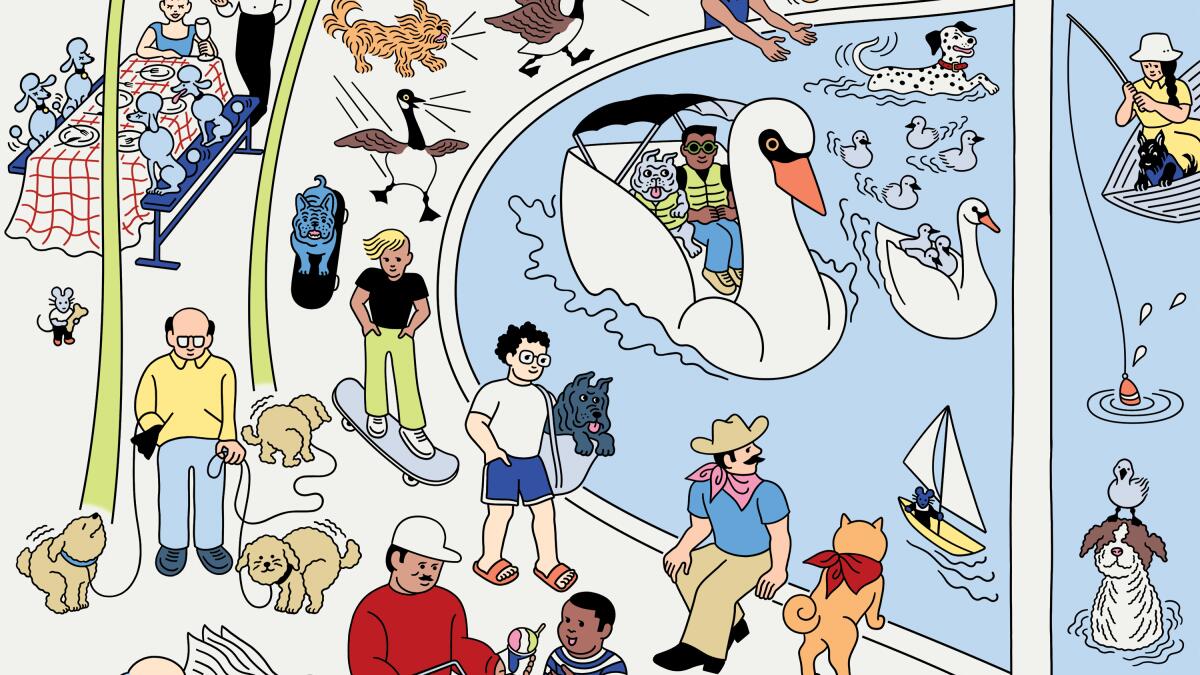 latimes's tweet card. From extreme pampering to dog-friendly patios, Los Angeles is a dog town, no bones about it.