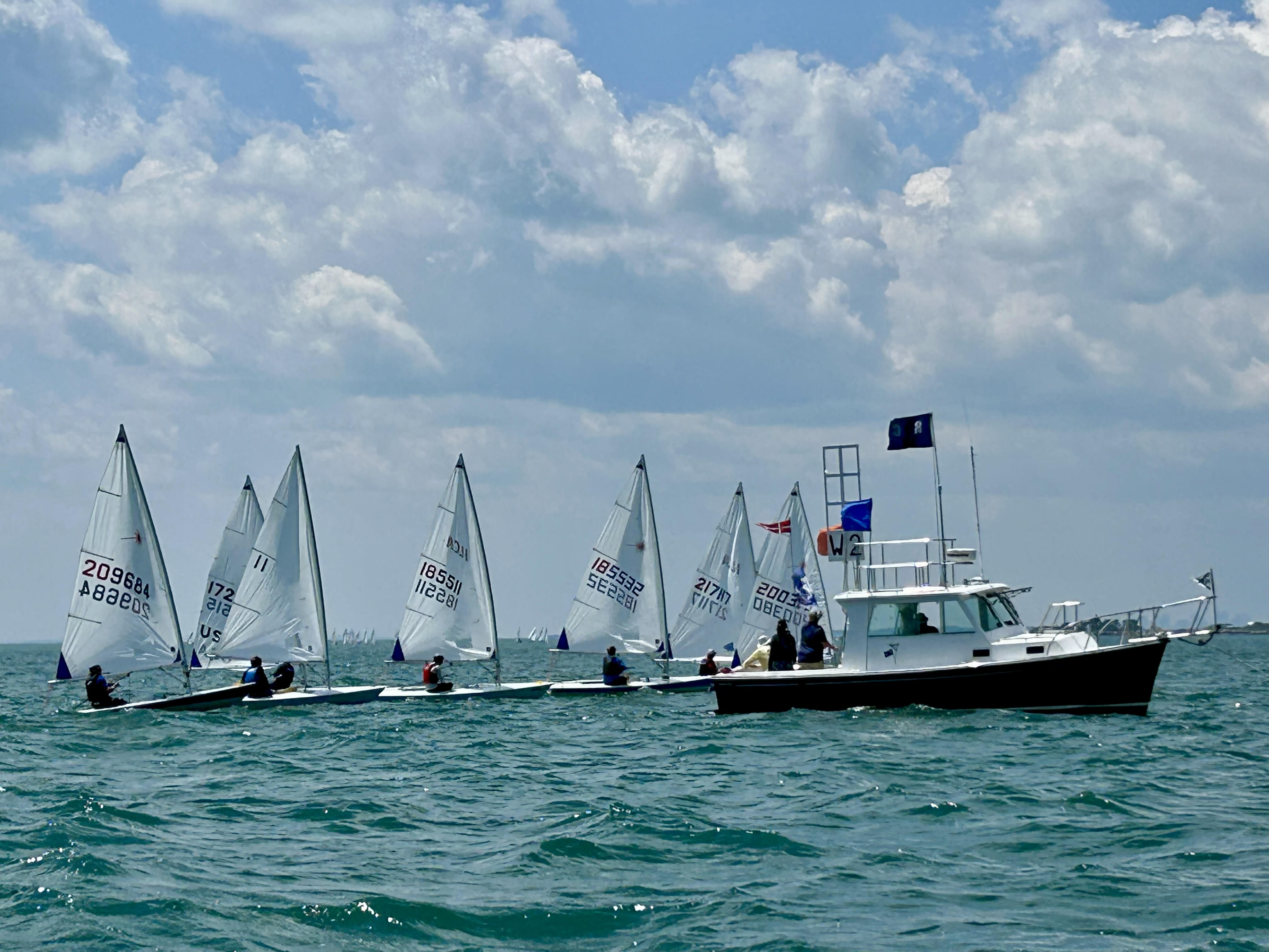 MHDcurrent's tweet card. Marblehead’s legendary Race Week has begun! More than 160 young sailors are competing in Junior Race Week. They're racing in three types of boats -- 420s, Lasers and Optis. Senior Race Week starts...