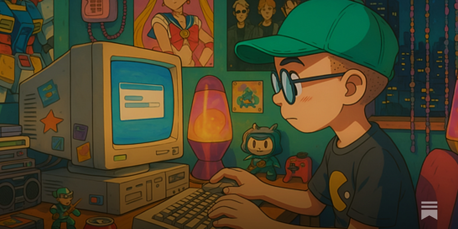 Kneon's tweet card. Let’s bring back the internet from the late 1990s and early 2000s, please.