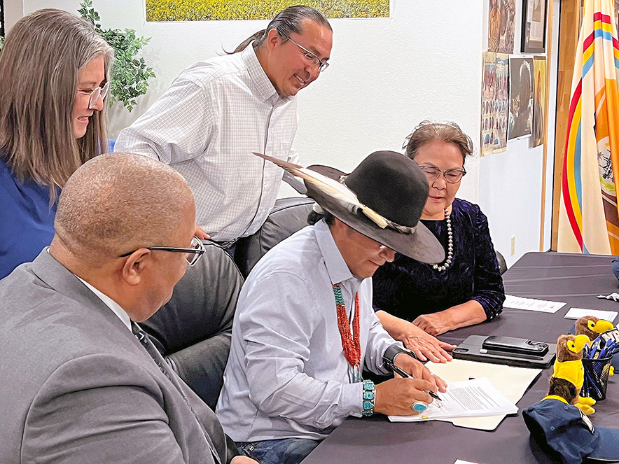 navajotimes's tweet card. After decades of operating out of borrowed spaces, Northland Pioneer College’s Kayenta Center is getting a permanent home here.