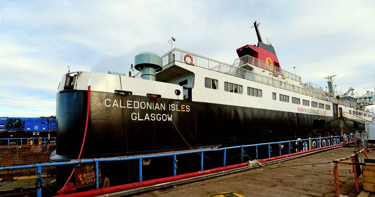 ScotExpress's tweet card. The west coast ferry operator has been forced to re-draw its winter timetable as the Caley Isles could now be out of action for two whole years... causing yet more chaos for islanders