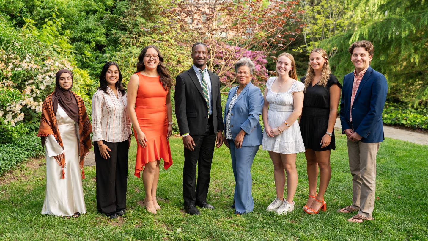 PUStateAffairs's tweet card. The honor goes to undergraduates who have demonstrated a strong commitment to the student experience through dedicated efforts in student groups, athletics, community service, religious life,...