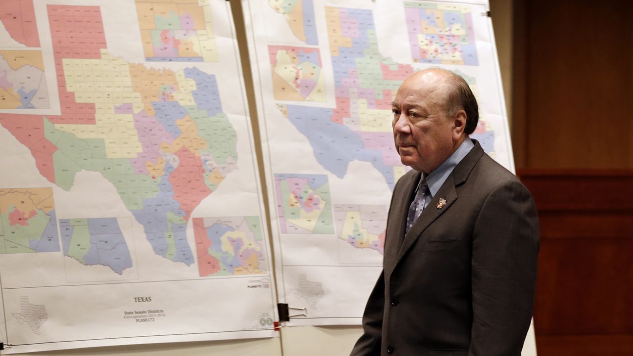 reenajade's tweet card. President Donald Trump’s Justice Department raised constitutional concerns of four congressional districts held by Democrats.