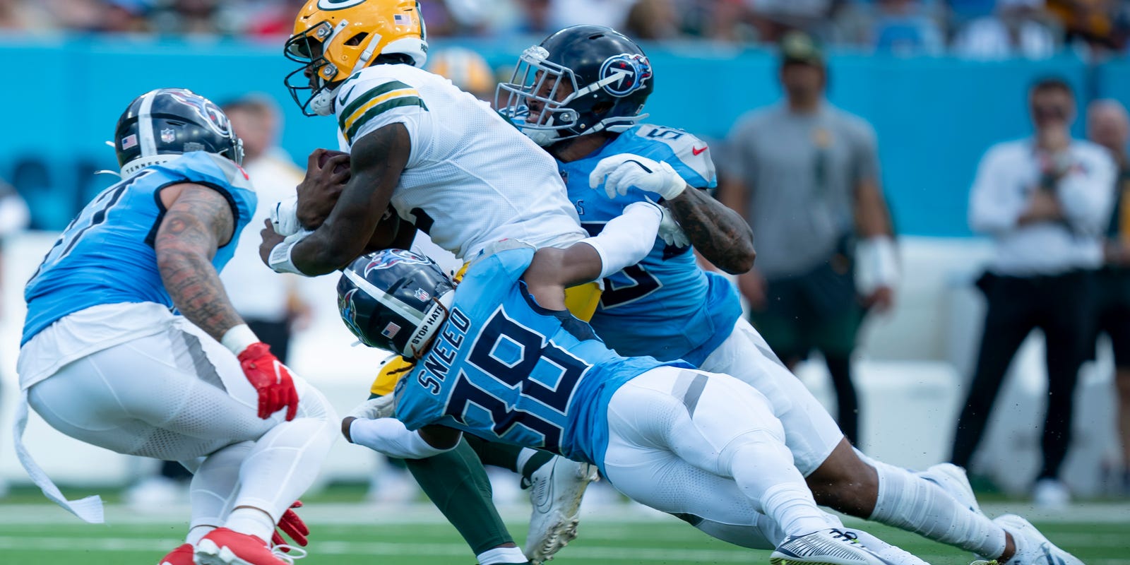 Tennessean's tweet card. Titans GM Mike Borgonzi and president of football operations Chad Brinker spoke on injury-plagued cornerback L'Jarius Sneed