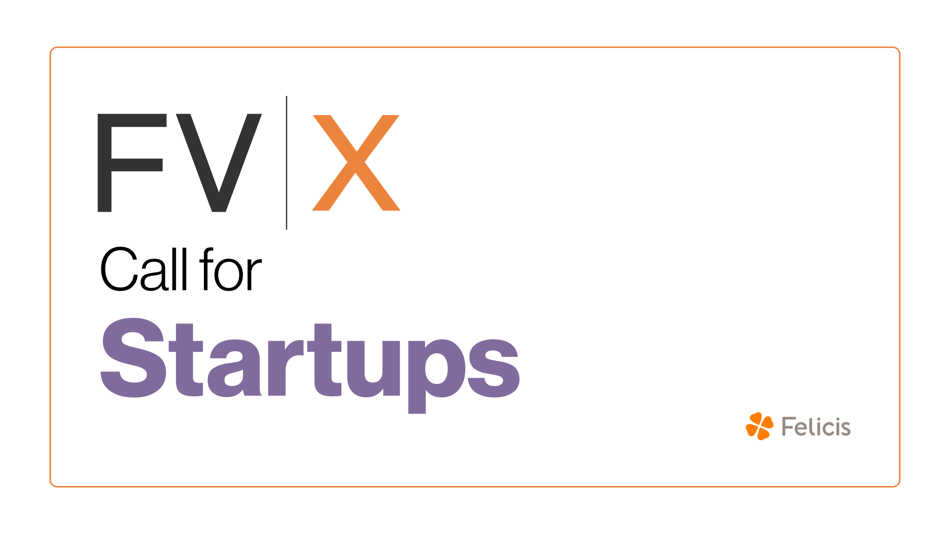 felicis's tweet card. Felicis’ First Ever Call for Startups | Felicis