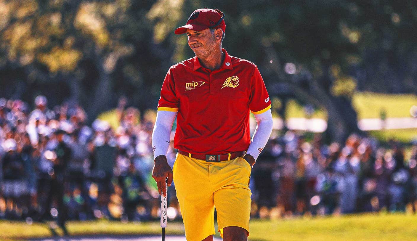 GolfonFOX's tweet card. Spanish-born Sergio Garcia calls Real Club Valderrama "my favorite course in the world." Can he and Fireballs GC repeat in Spain this week?