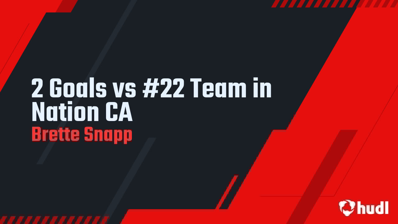 Jakebarnes72's tweet card. 2 Goals vs #22 Team in Nation CA