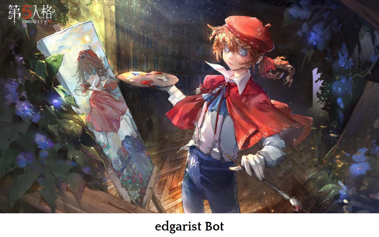 edgaristBot's tweet card. edgarist bot carrd
