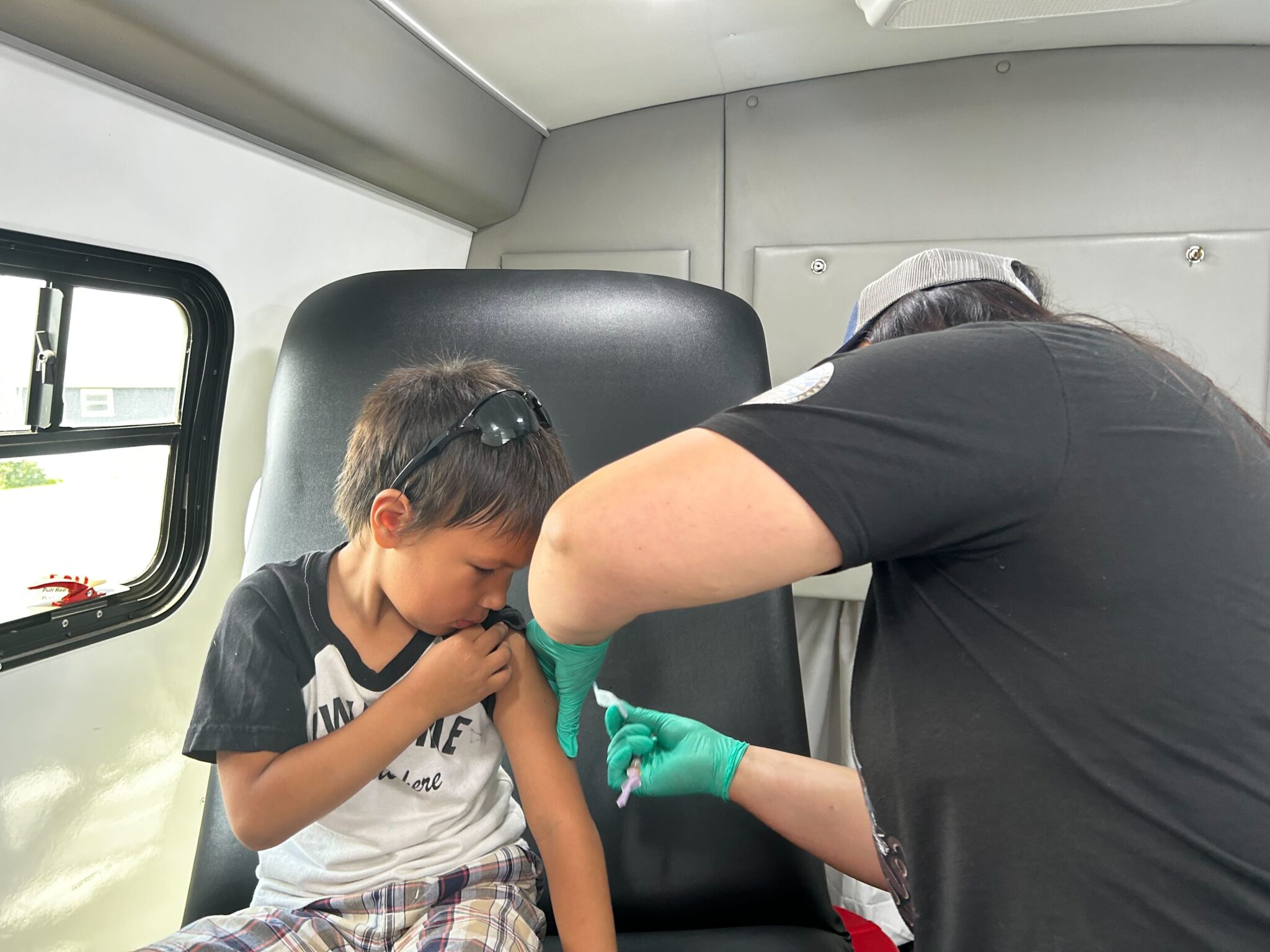 asanderford's tweet card. Native American tribes and organizations are responding to low measles vaccination rates and patients' troubles accessing care.