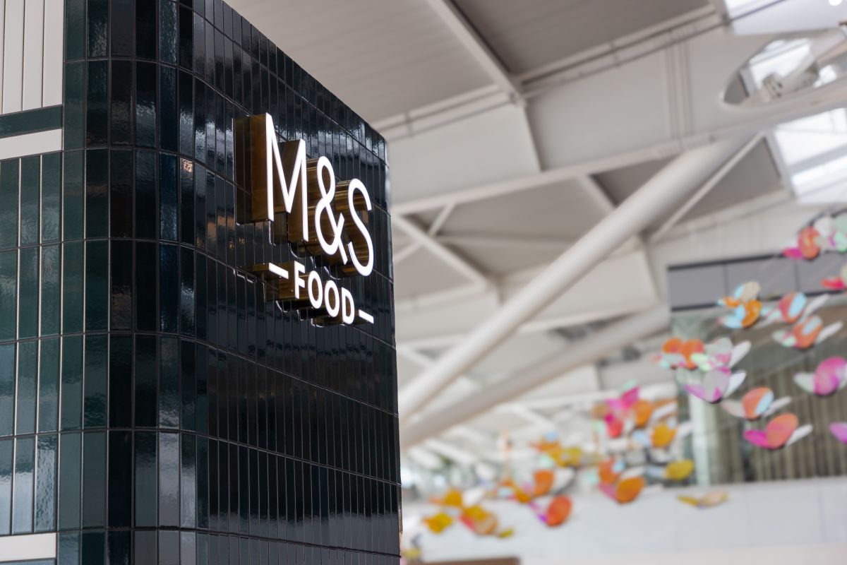NeilRetail's tweet card. M&S has opened the first of its two new airside stores in Heathrow Terminal 5 ahead of the summer holidays.