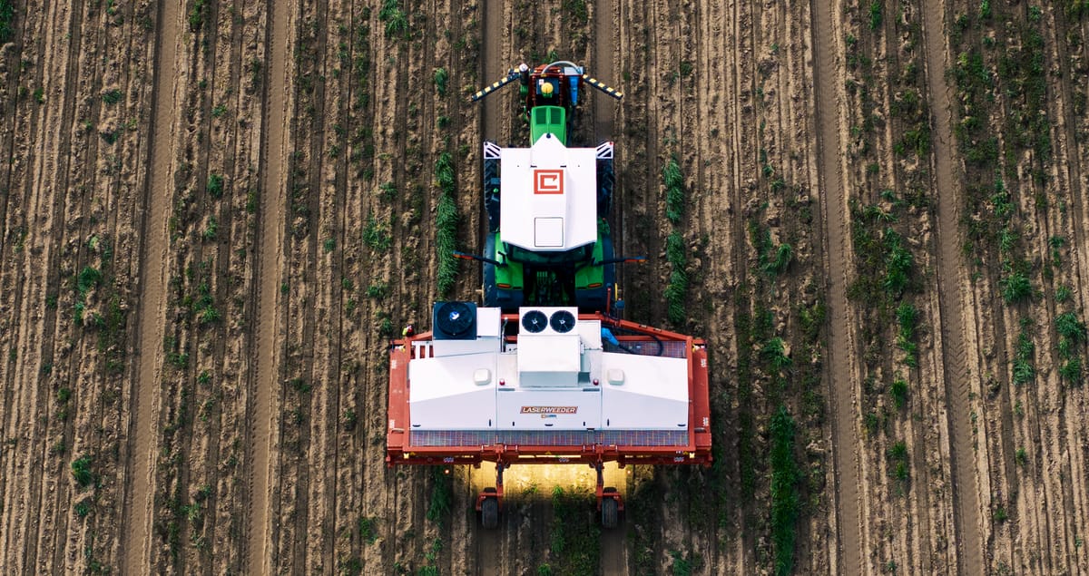 carbon_robotics's tweet card. Learn how Lead Embedded Software Engineer Jarod White's team built the Carbon AutoTractor and how it empowers farmers to run their tractors autonomously.