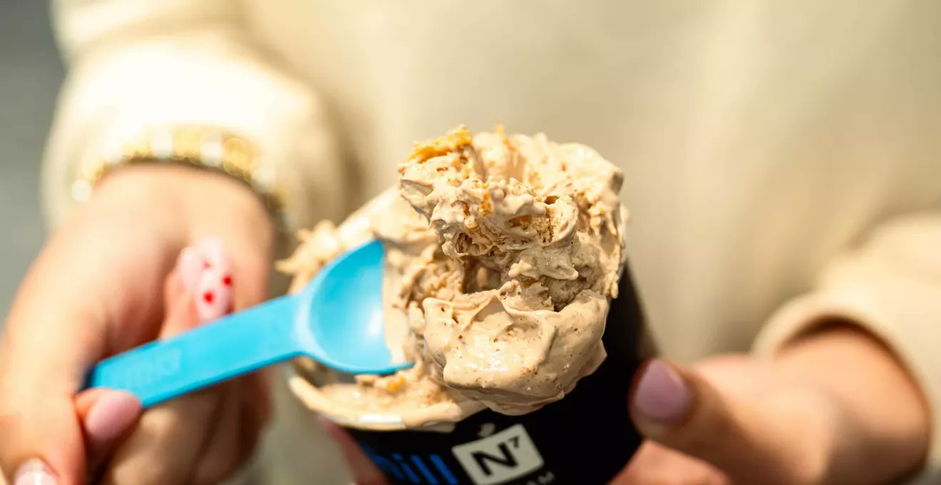 miaminewtimes's tweet card. Fan-favorite Miami ice cream shop Chill-N Nitrogen Ice Cream has just opened its first location in Kendall with its custom scoops.