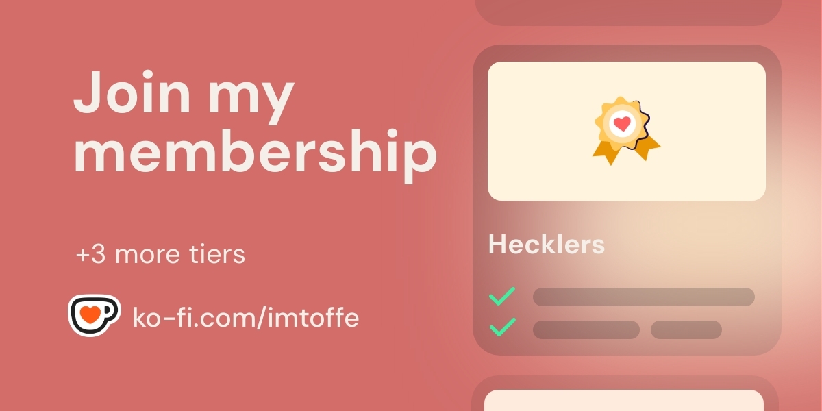 Imtoffe's tweet card. Support ˗ˏˋ ⭐Toffe⭐ ´ˎ˗ monthly